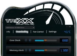 Μια ενημερωμένη έκδοση του βοηθητικού προγράμματος Sapphire TriXX σάς επιτρέπει να ελέγχετε την τάση στα τσιπ Sapphire Trix 